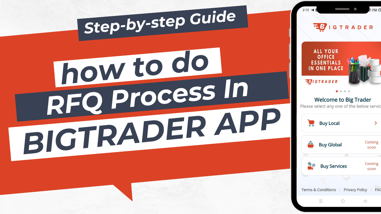 How to create RFQ in BigTrader App